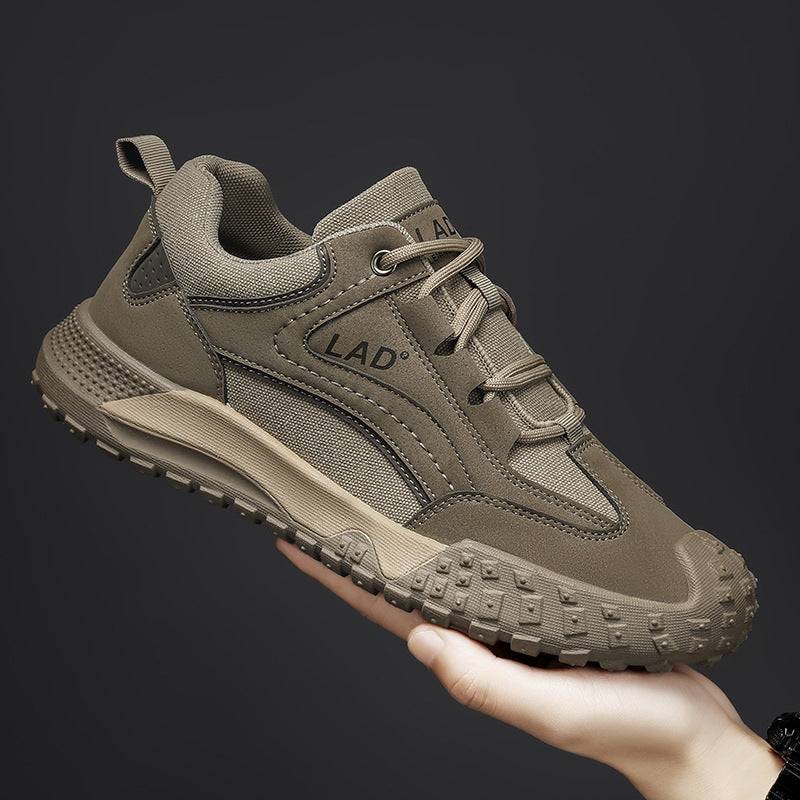 Men's 2026 new work safety shoes: comfortable, versatile mesh casual shoes for men - spring anti-slip, wear-resistant work shoes