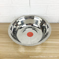 Stainless steel soup basin for home canteen stainless steel bowl kindergarten small soup bowl vegetable basin seasoning basin 304 thickened basin
