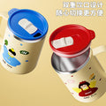 304 stainless steel coffee cup, high-looking double-layer anti-scalding family mug, creative water cup gift