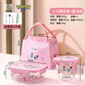 1000ml lunch box + 700ml round soup bowl + rice bag [free tableware]