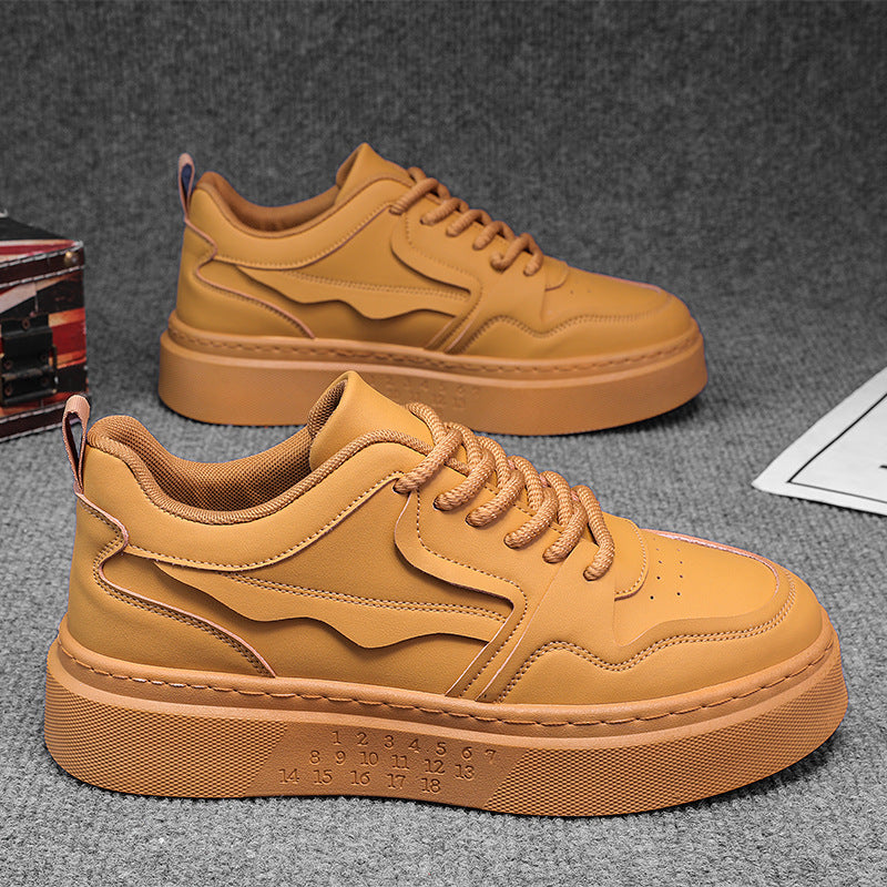 2026 new men's spring collection: kitchen, work, and casual shoes - black men's sneakers, trendy and durable