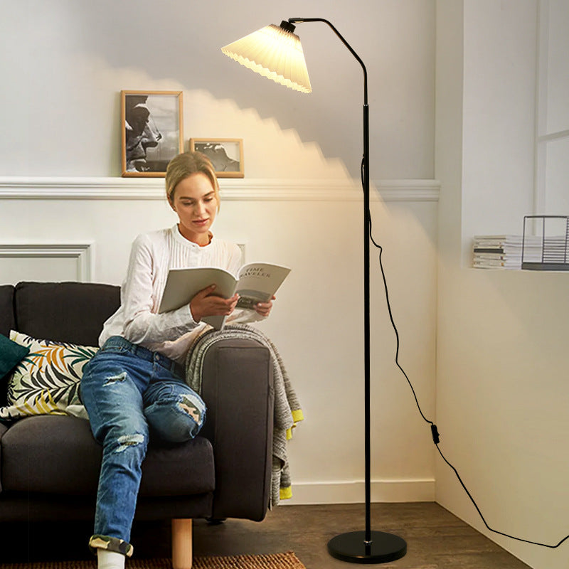 Zhongshan Lamps Floor Lamp ins Wind Living Room Premium Cream Wind Ambient Light Living Room Bedroom Floor Lamp Desk Lamp