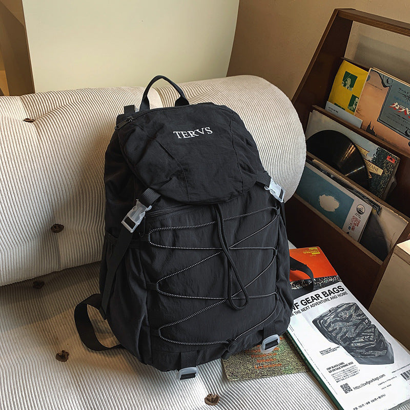 Cross-border new multi-functional sports fitness backpack fashionable outdoor mountaineering bag large capacity lightweight travel backpack