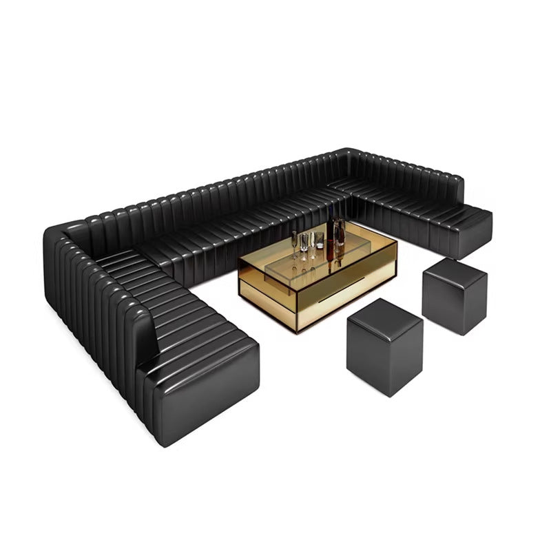 High-end KTV sofa party room bar sofa booth dance hall club box family ktv coffee table