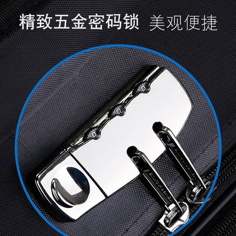 Oxford cloth suitcase women's 20 trolley case men's suitcase universal wheel 26 password suitcase 24