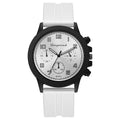2024 new shangmei export silicone alloy quartz electronic watch business quartz watch student factory direct sales