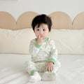 Kids' cotton thermal underwear set - boys' & girls' warm base layer for spring/autumn, baby & toddler pajamas