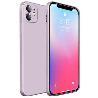 Iphone 17 pro liquid silicone case, compatible with apple 15 pro, straight edge precision cut full coverage silicone 13 protective cover