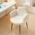 Cosmetic chair for home girls bedroom dressing stool manicure shop lambswool back chair manufacturer high elastic sponge