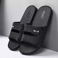 Home shoes men's and women's couple indoor slippers thickened quick-drying lightweight soft sole non-slip flat bottom hotel slippers bathroom