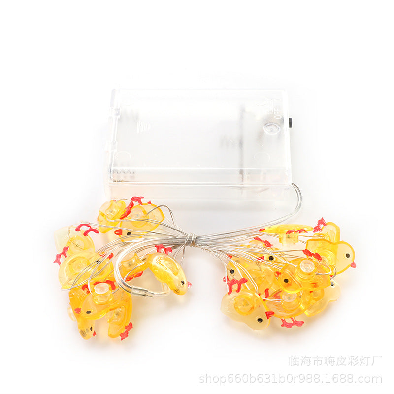 LED fastener copper wire light Christmas day LED atmosphere decorative lights birthday gift box room arrangement copper wire light