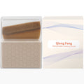 Qiangfang retractable brush-brown-oblique v-shaped foundation brush+opp/color box packaging