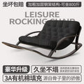 Double rocking chair recliner lunch break chair balcony for homecasual fixed lazy sofa chair can sleep and lie down 2026