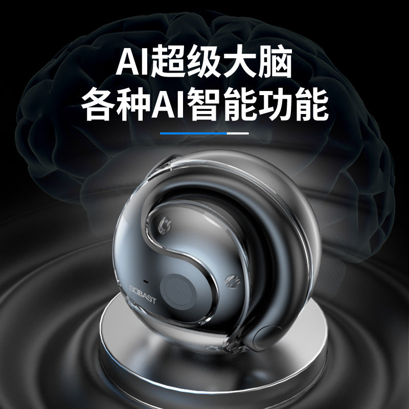 Sobast/t26pro small coconut ball simultaneous translation translation headphones ai intelligent translation in multiple languages