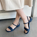 Women's summer new one-strap sandals, convertible slides, outdoor wearable half slippers, korean style fashionable versatile fairy style women's sandals