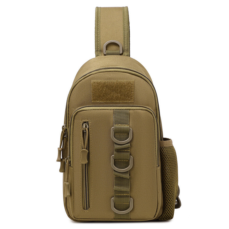 Cross-border messenger bag men's outdoor camouflage breast bag new shoulder bag large capacity mountaineering diagonal span tactical backpack tide