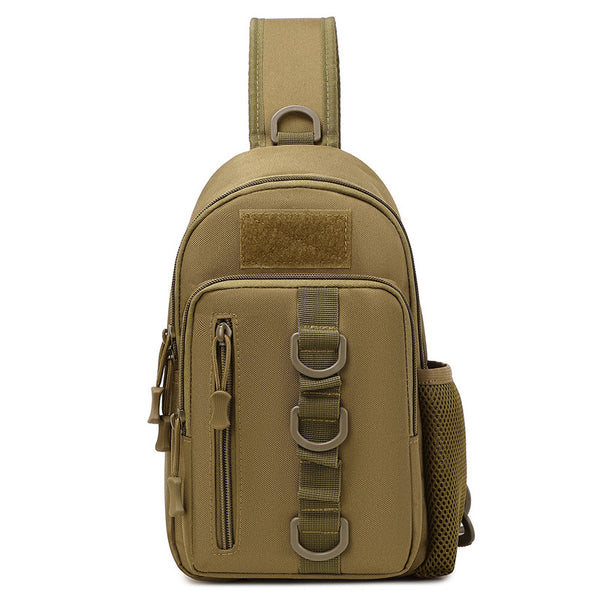 Cross-border messenger bag men's outdoor camouflage breast bag new shoulder bag large capacity mountaineering diagonal span tactical backpack tide