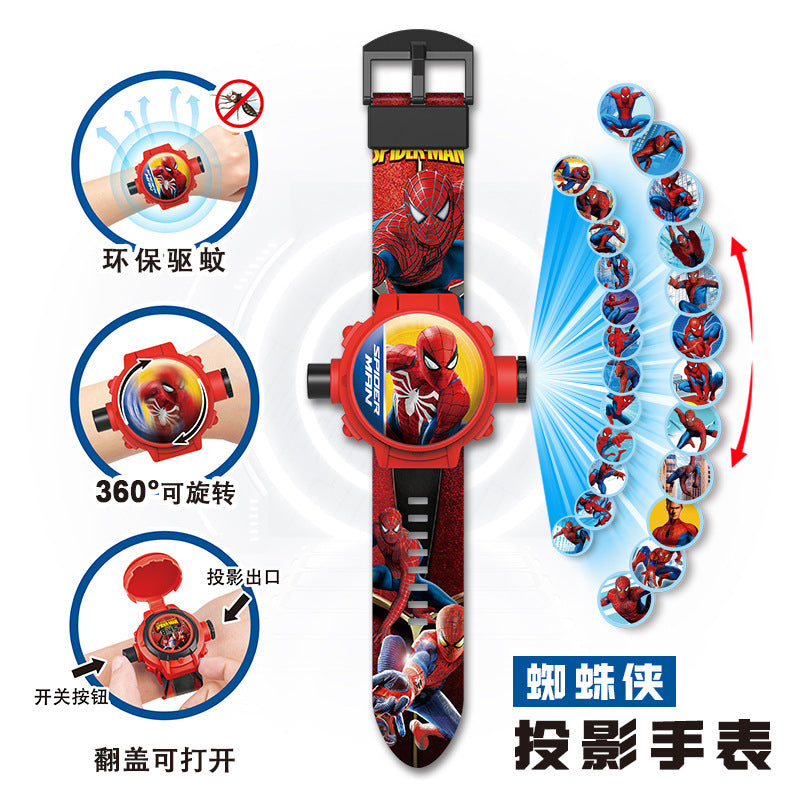 Kids' toy zero mosquito repellent bracelet ultraman kindergarten kuromi boy girl electronic projection watch
