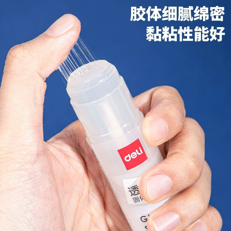 Deli 7106/7107/7108 Solid glue ACR high viscosity high transparent rod manual glue stick solid glue