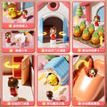 Kids' magnetic fun farm toy set - perfect for girls' pretend play, elsa princess castle birthday gift for babies
