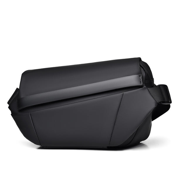 New trendy messenger bag men's cycling function tooling bag trendy mailman bag breast bag commuter leisure shoulder bag