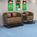 Self-service billiard room rest area viewing chair table tennis hall special viewing sofa classy billiard club casual