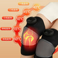 Electric heated knee massager - self-heating knee support for warmth, hot compress, cold knee relief, joint pain therapy device