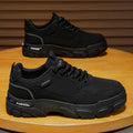 2026 spring new arrival: men's leather kitchen work shoes - anti-slip, wear-resistant, stain-resistant, safety shoes, athletic martin boots, work boots