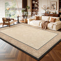 Carpet living room 2026 new retro medieval style no-wash, wipeable, waterproof and anti-fouling, maintenance-free bedroom coffee table floor mat