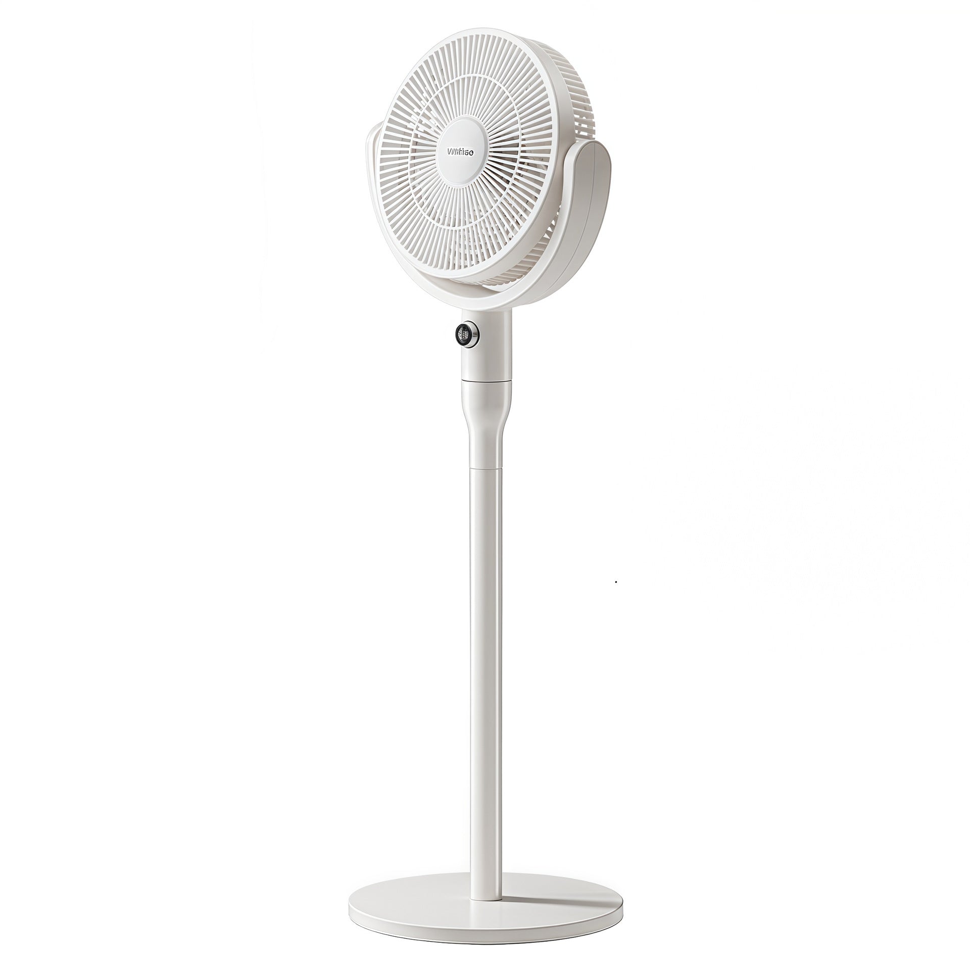 Outdoor camping convenient energy storage wireless air charging circulation fan removable battery intelligent voice fan floor wind