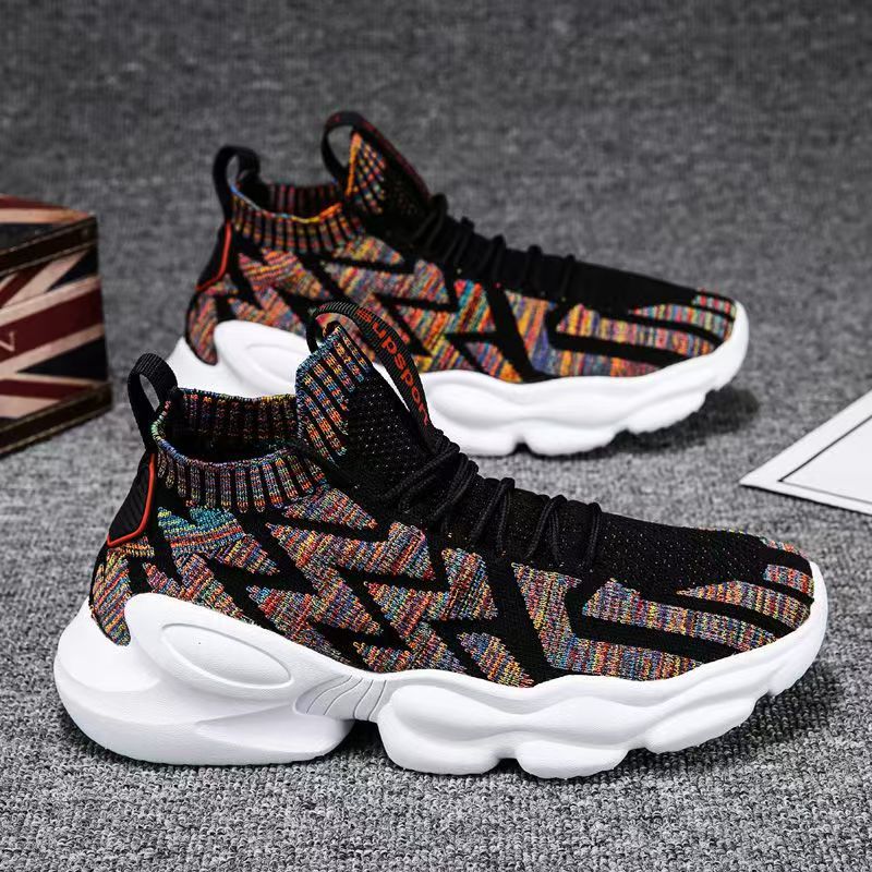 Men's spring new arrivals: breathable, lightweight, mesh casual shoes - versatile dad shoes for outdoor running and trendy athletic wear