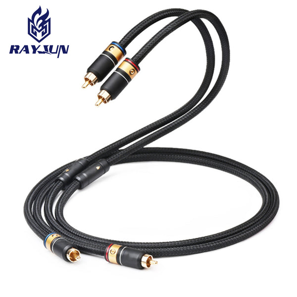 Lei Jun-920 double rca to double Xanon male and female audio amplifier microphone audio cable manufacturer wholesale