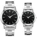 New arrivalcouple watch luminous steel strap watch women's watch men's quartz watch men's watch manufacturer wholesale large dial