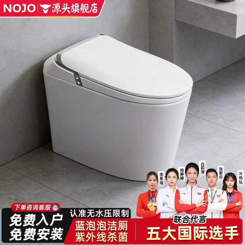New arrival genuine light smart toilet for home fully automatic dual water circuit instant heating siphon voice electric toilet