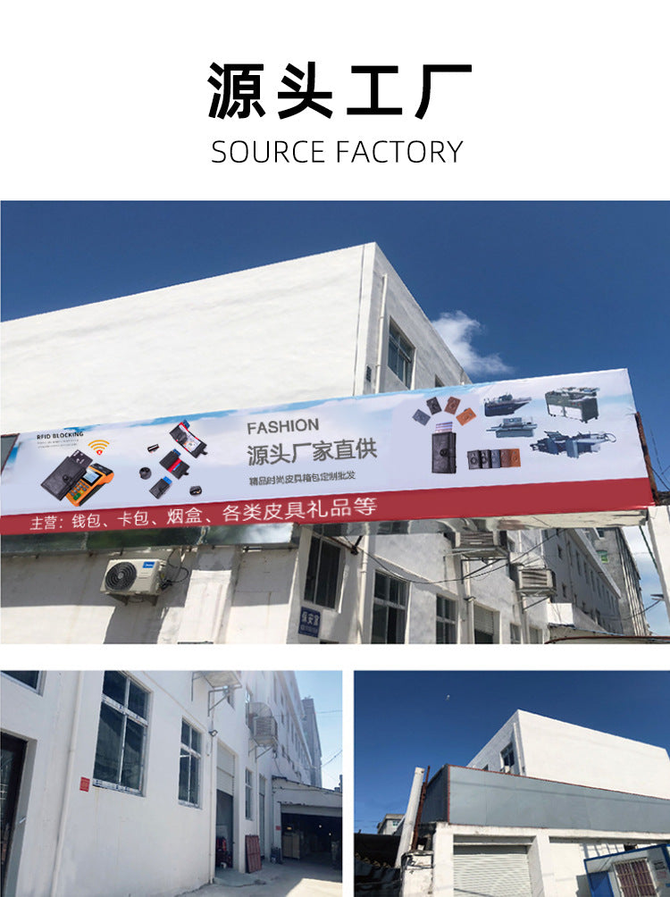 Manufacturer's change bag, leather anti-theft brush, card holder, gold card box, RFID wallet tracker, card bag, aluminum box wallet.