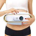 Factory direct wholesale heated vibration massage belt - abdominal massager, tummy scrubber, and vibrating slimming device