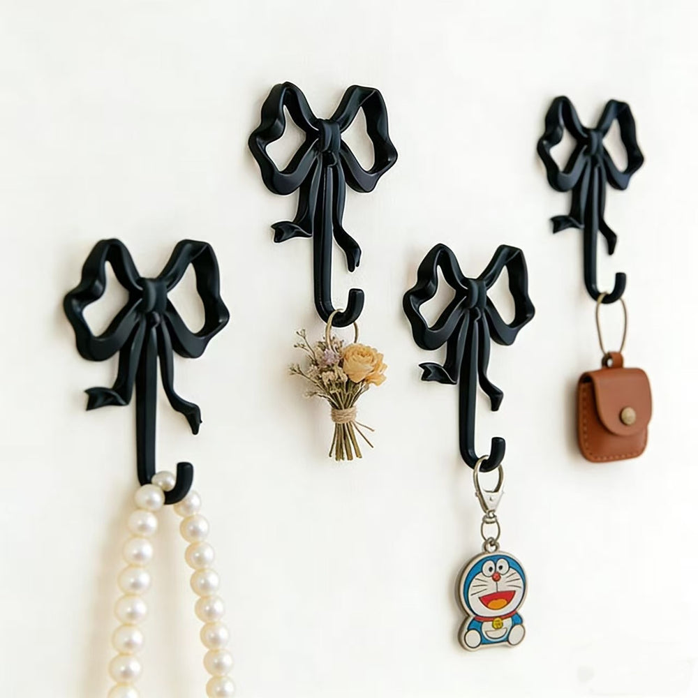 Over-the-door hook - no drilling required - clothes hook for bedroom door - wall-mounted hook for clothes, hats, and storage