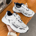 Winter men's shoes 2024 new breathable mesh student sports casual running anti-odor youth dad shoes trendy sneakers