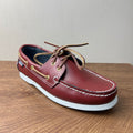 Sailboat shoes men's genuine leather plus sizeeasiest for match men's shoes hand-sewn shoes tie backflats shoes business work shoes casual