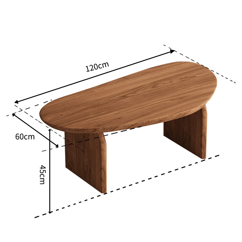 Source factory scandinavian japanese exquisite dining table coffee table oval tea table retrob&b creative designer table