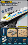 [alloy electric] fuxinghao-white [double sections] + 1260cm double circular track + track accessories + luxurious overpass scene