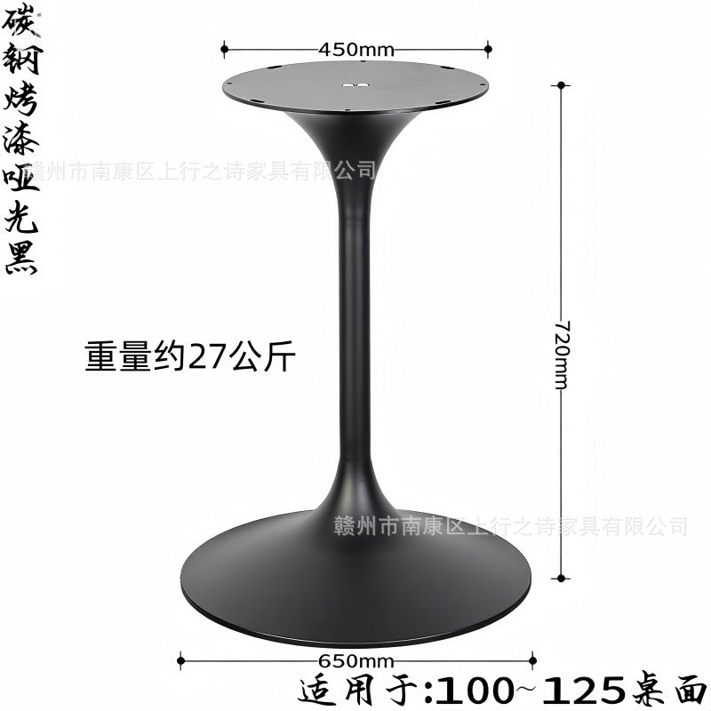 Titanium speaker legs, stainless steel spinning brushed table legs, metal waist bracket, coffee table legs, tulip table legs