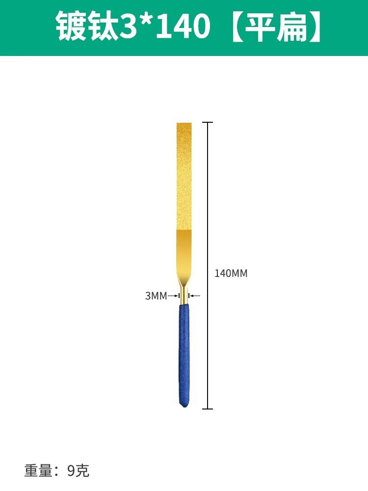 Diamond file, titanium plated file, assorted file, alloy file, metal jade grinding tool suit