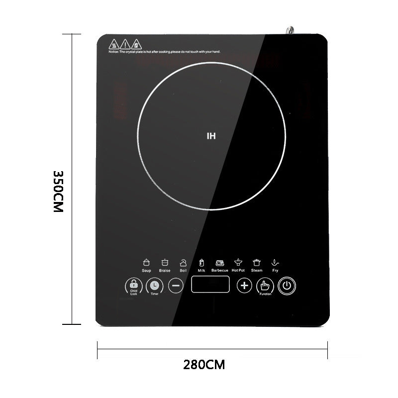 Touch-activated smart induction cooker - compact, energy-efficient, high-power set - ideal for hot pot, perfect for cross-border e-commerce