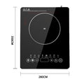 Touch-activated smart induction cooker - compact, energy-efficient, high-power set - ideal for hot pot, perfect for cross-border e-commerce