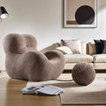 Wool roll ladieswear's embrace sofa chair lazy sofa can lie down and sleep creative style single living room balcony bedroom