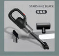 Electric handheld cordless vacuum cleaner - portable, powerful suction, high-power vacuum for home and car use