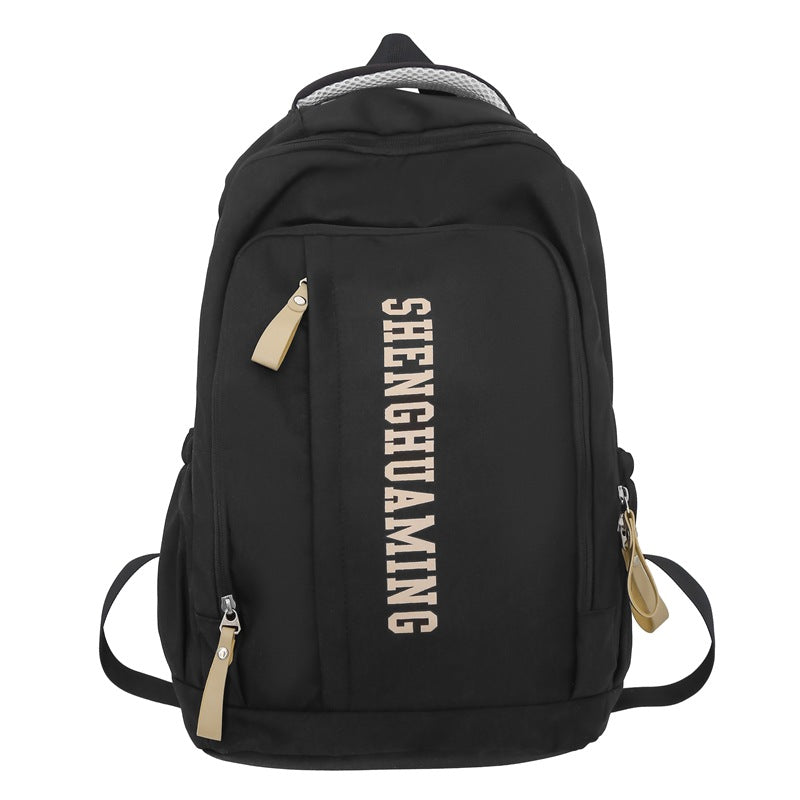 School Bag Female Large Capacity High School Student Junior High School Student ins Trendy Backpack College Student Travel Computer Bag Backpack