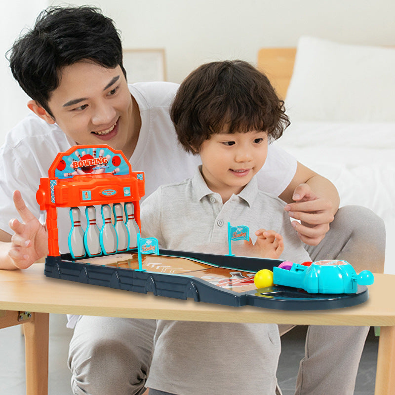 large bowling single board game toy kids ejection kindergarten interactive gift focus training puzzle