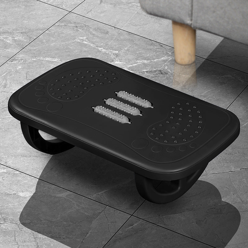 Office foot pedal under the table footstool anti-tilt two-legged handy gadget footstool footrest stool for leg support low stool